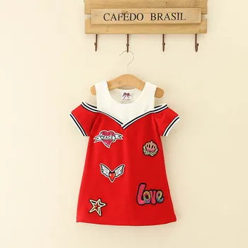 

Kids Girls Party Dresses 2-6T Princess Girl Sequin Off Shoulder Dress for Party 2018 Infant Wedding Vestidos Children Clothes