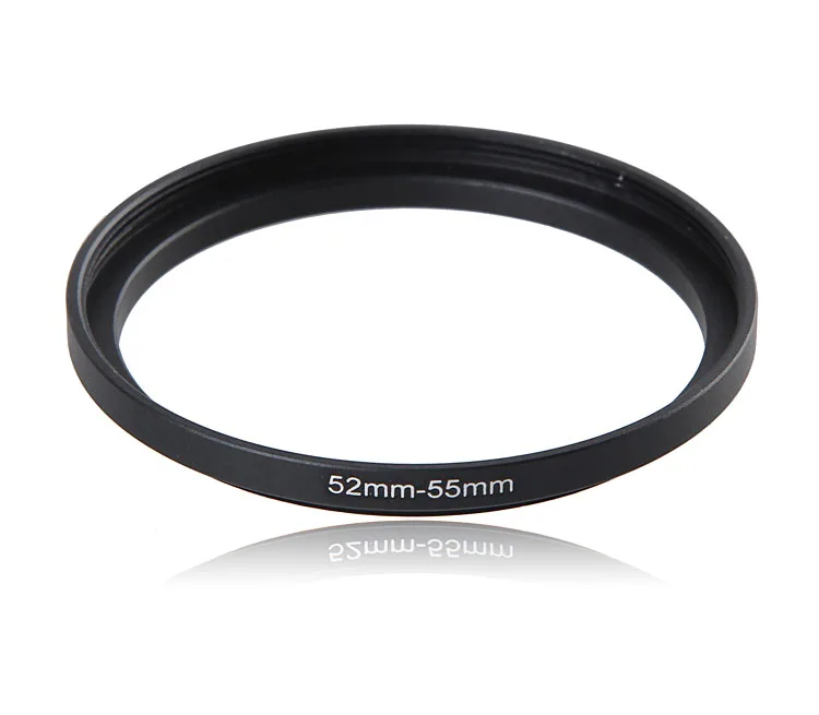 52 55mm Metal Camera Lens Filter Adapter Ring Thread Male 52mm to