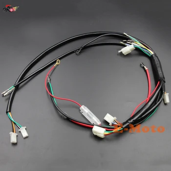 baratas Tear Do Chicote De Fios Da Fiação Do Motor Para O Chinês 50cc 70cc 90cc 110cc 125cc Pit Quad Dirt Bike Atv Dune Buggy Novo