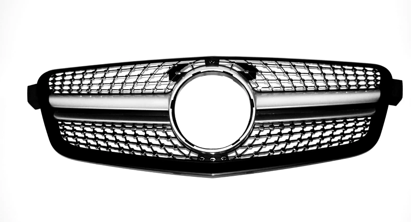W212 бриллиантами ABS передняя решетка для Mercedes E Class W212 E200 E250 E300 E350 E400 pre-рестайлинг 2010 2011 2012 2013
