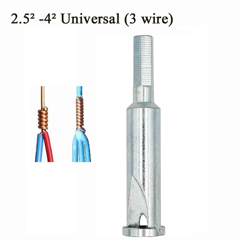 Универсальный кабель для зачистки проводов, закручивающийся соединитель, электронный рабочий провод, decrusti плоскогубцы, электрическая дрель для зачистки проводов, Twisti - Цвет: for 2-3 pcs wires