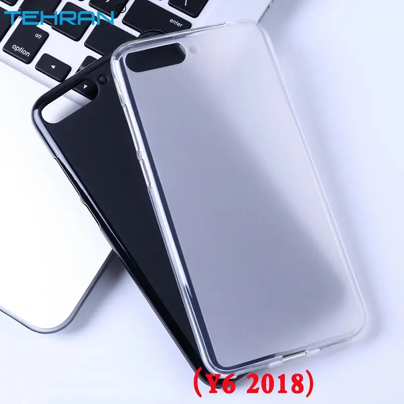 For Huawei Y6 2018 Case Ultra Thin Soft TPU Silicone Protective for ATU-L21 ATU-L31 Back Cover 5.7inch |