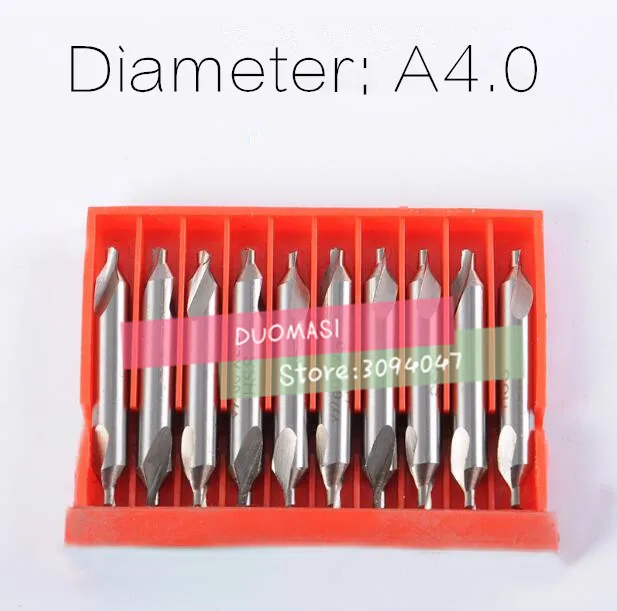 A4.0 Brand New 10 A Type Centre Drill Countersinks Bit Set Pilot Drill