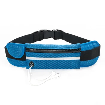 

Running Waist Bag Breathable Bags Sport Packs Multifunction Waist Bag For Music With Headset Hole-Fits Smartphones Sports Bags