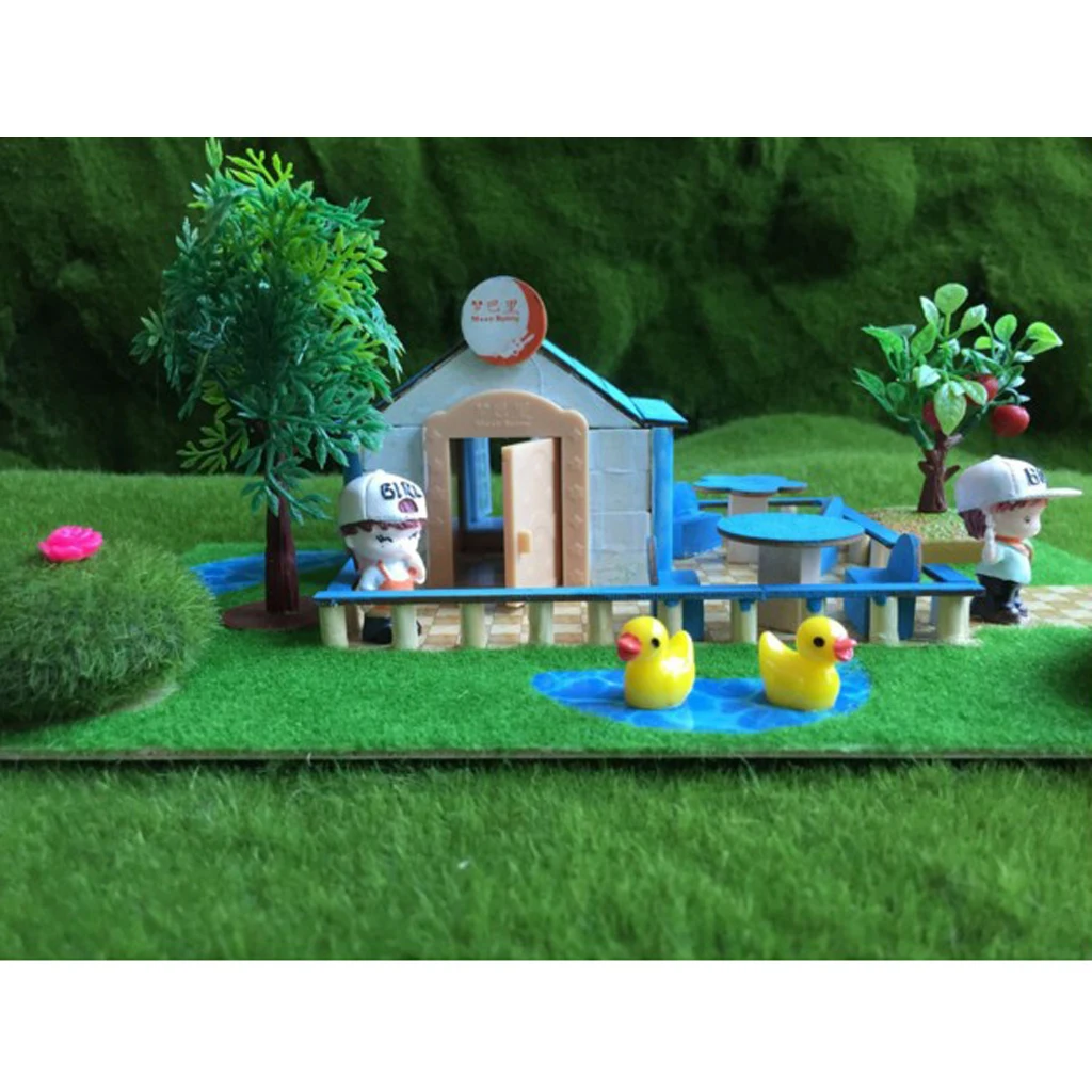 Handcrafts Miniature Project DIY Dolls House & Garden Building Model Toy Kids Play Fun & Early Learning Birthday Gift