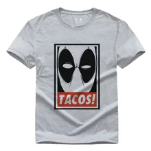 Neue Sommer 2016 Deadpool T-shirt Männer Kleidung Kurzarm Printed T-shirt DIY Design T-shirts