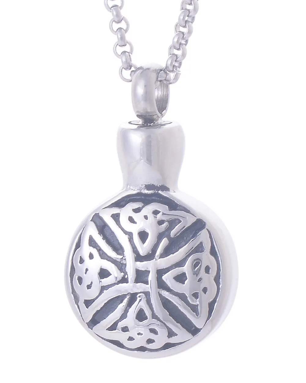 High Quality Memorial Heart Cremation Stainless Steel Necklace Pendant
