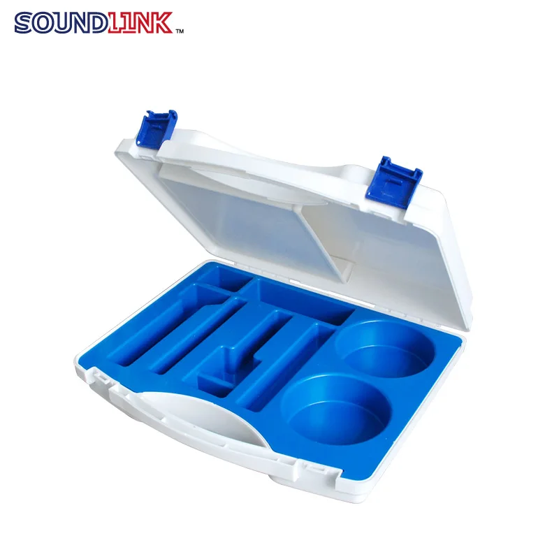 

Plastic Material Case Impression Taking Kit Box for Dispensers Audiologist