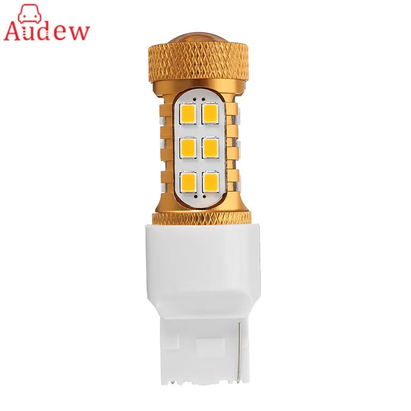 

1Pcs Amber Yellow 27-SMD 2835 Chip 7440 7440A 992 Led Bulb For Car Turn Signal Lights