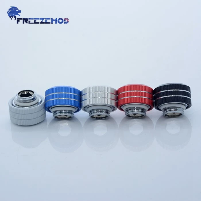 FREEZEMOD компьютерное водяное охлаждение 14 мм цветной фитинг для жесткой трубки 3