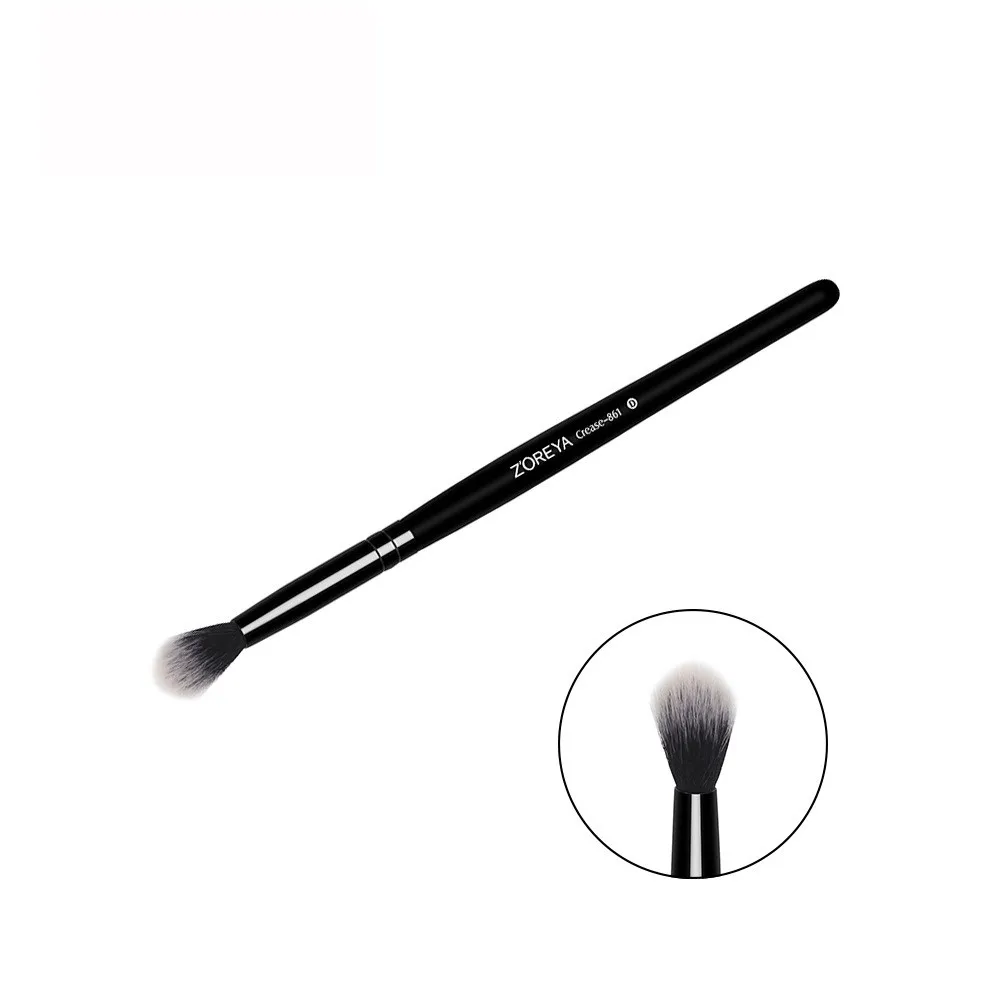 Кисть для макияжа синтетические волосы черный настоящие методы тени для век кисть инструмент pinceaux maquillage yeux