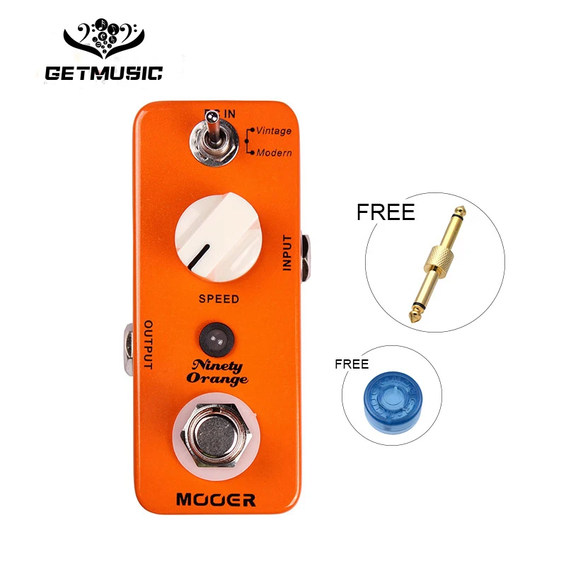 Mooer Ninety Orange Phaser гитарный эффект педали полный замыкания/теплый/глубокий/насыщенный фазирование Аналоговый тон Полный металлический True Bypass