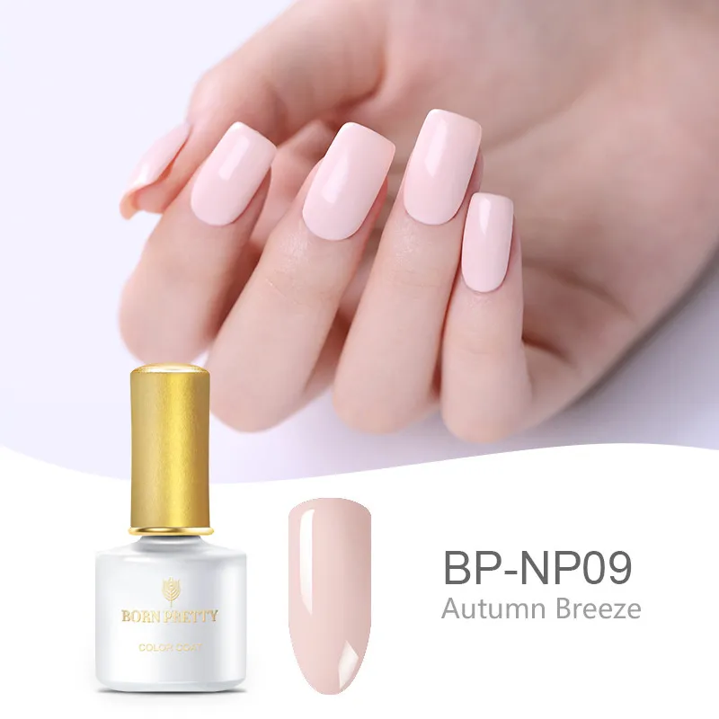 BORN PRETTY Nude серия Гель-лак для ногтей 6 мл розовый цвет личная гигиена лак длительная природа лаковое гелевое покрытие для ногтей - Цвет: 42874-9