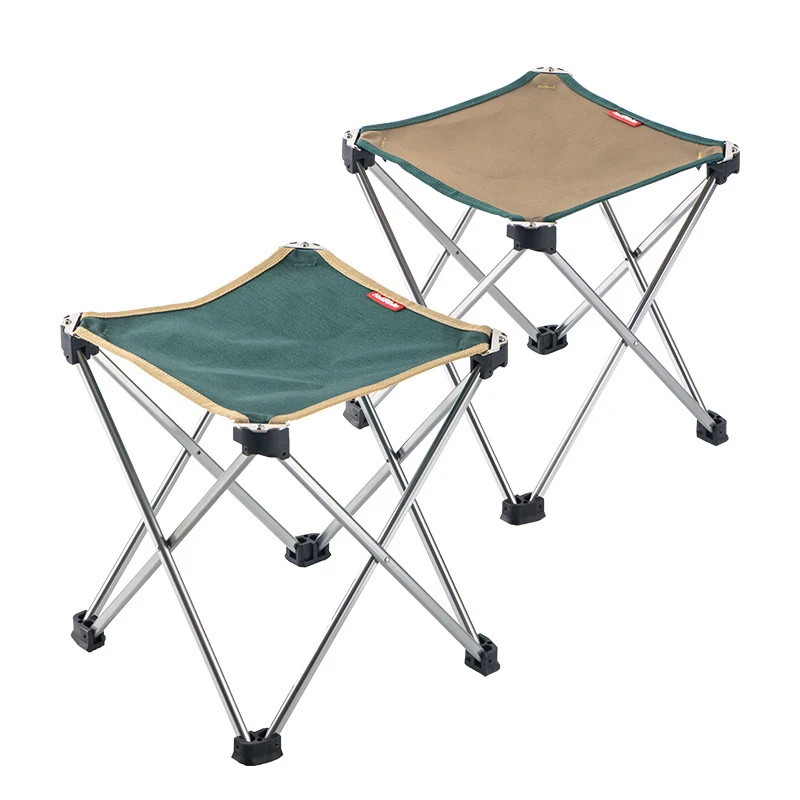 

Ultralight Mini Outdoor Folding Chair Portable Aluminum Alloy Portable Stool Hiking Camping Travel Lounge Chair