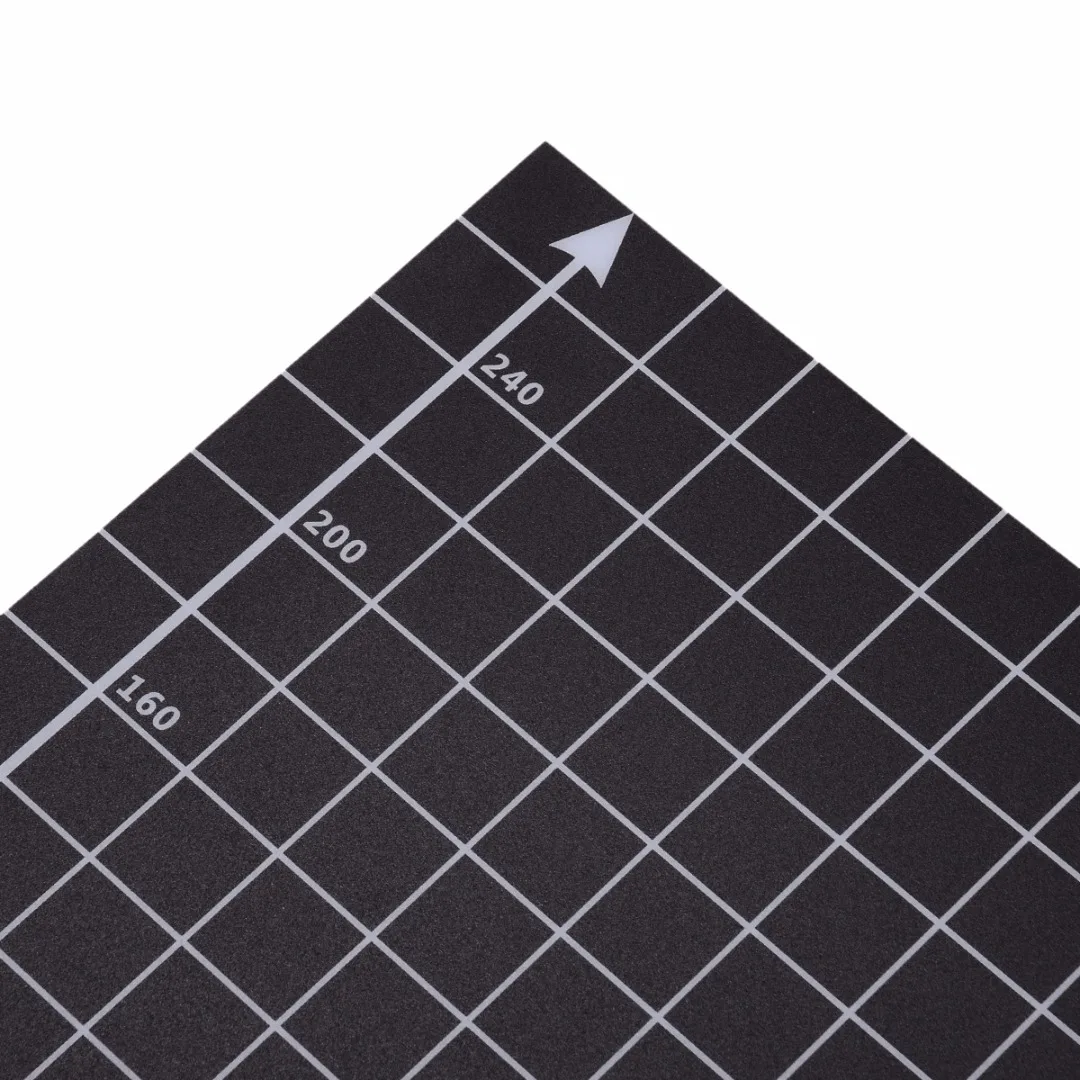 3D Printer Hot Bed Platform Sticker Reusable Coordinate With 1:1 Printed Hot Bed Surface Sticker For 3D Printer Accessories