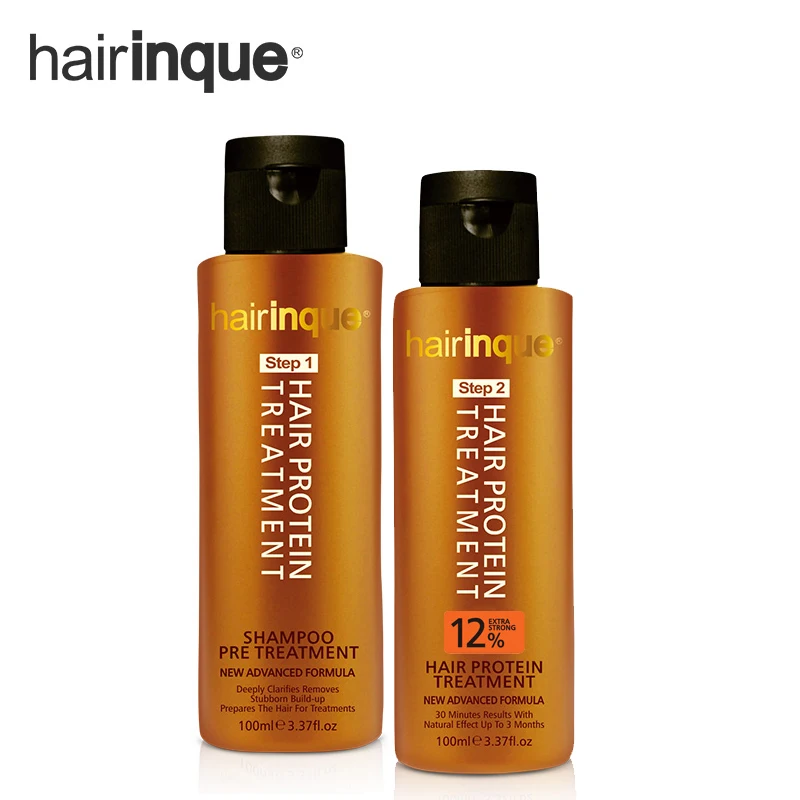 11,11 HAIRINQUE12% Бразильский Кератиновый уход для выпрямления волос с предварительно кератиновым шампунем набор для ухода за волосами для восстановления поврежденных волос