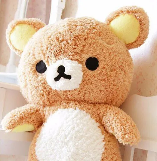 1 шт. 55 см Подробная информация о San-x Rilakkuma расслабляющий медведь милая мягкая подушка/плюш/кукла