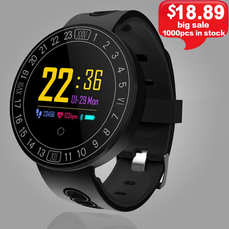 

Q8 Plus Smart Watch Heart Rate Monitor Smart Wristband Men Smartwatch Fitness Tracker IP68 Waterproof Bluetooth Smartband.