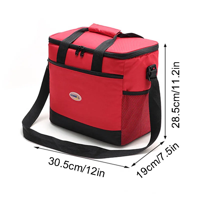 16L Large Picnic Bags Multi Lunch Box Insulated Cooler Bag Picnic Basket For Girls Women Kids Men Outdoor Camping Travel
