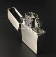 Titanium TC4 Oil / Butane Lighter Sleeve Case Heavy Armor / Light Armor / Convention Shell Brushed Stonewashed Flamed Finishing 2