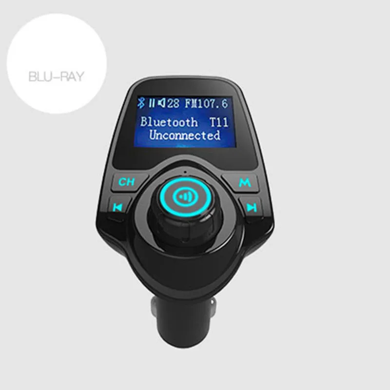 Автомобильный Bluetooth комплект Gakaki Fm передатчик приемник громкой связи двойное
