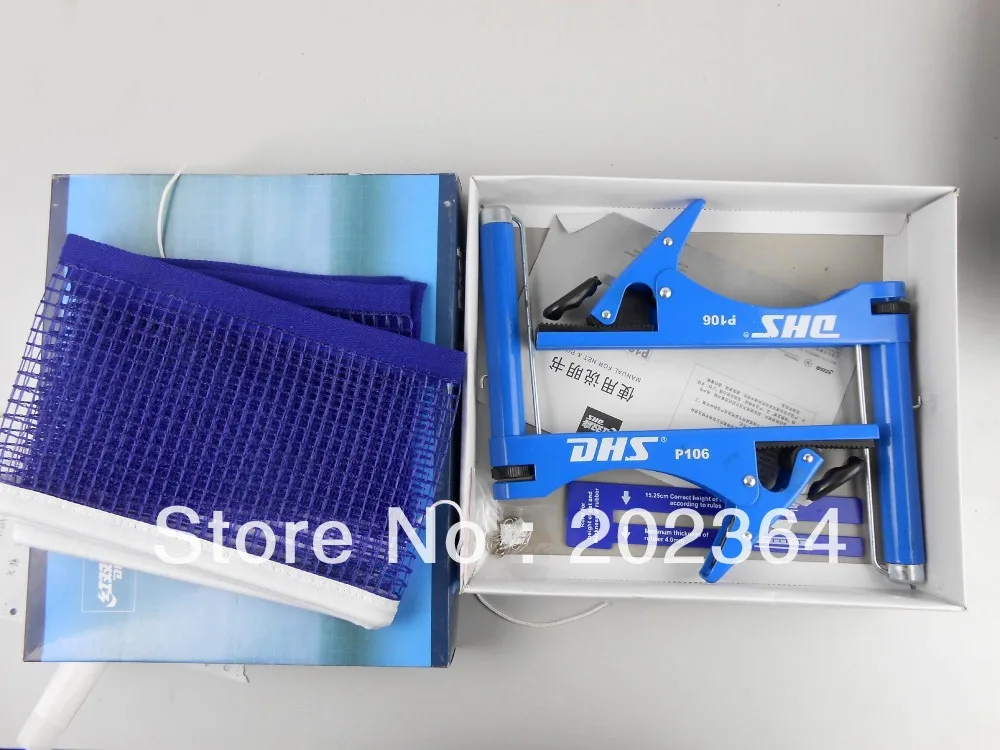 100% Genuine DHS Table Tennis Clip Type Net & Post Set #P106 Ping Pong Net Set 100% Genuine DHS Table Tennis Clip Type Net & Post Set #P106 Ping Pong Net Set
