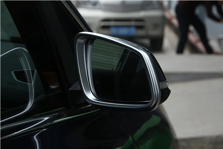 ABS хромированные боковые заднего вида Дверь Зеркало рамки Накладка для BMW 2 серии