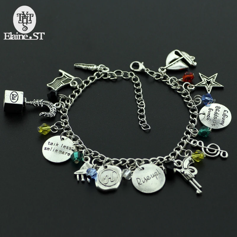 Hamilton Broadway Musical "Rise up"Bracelet with Star,Gun  