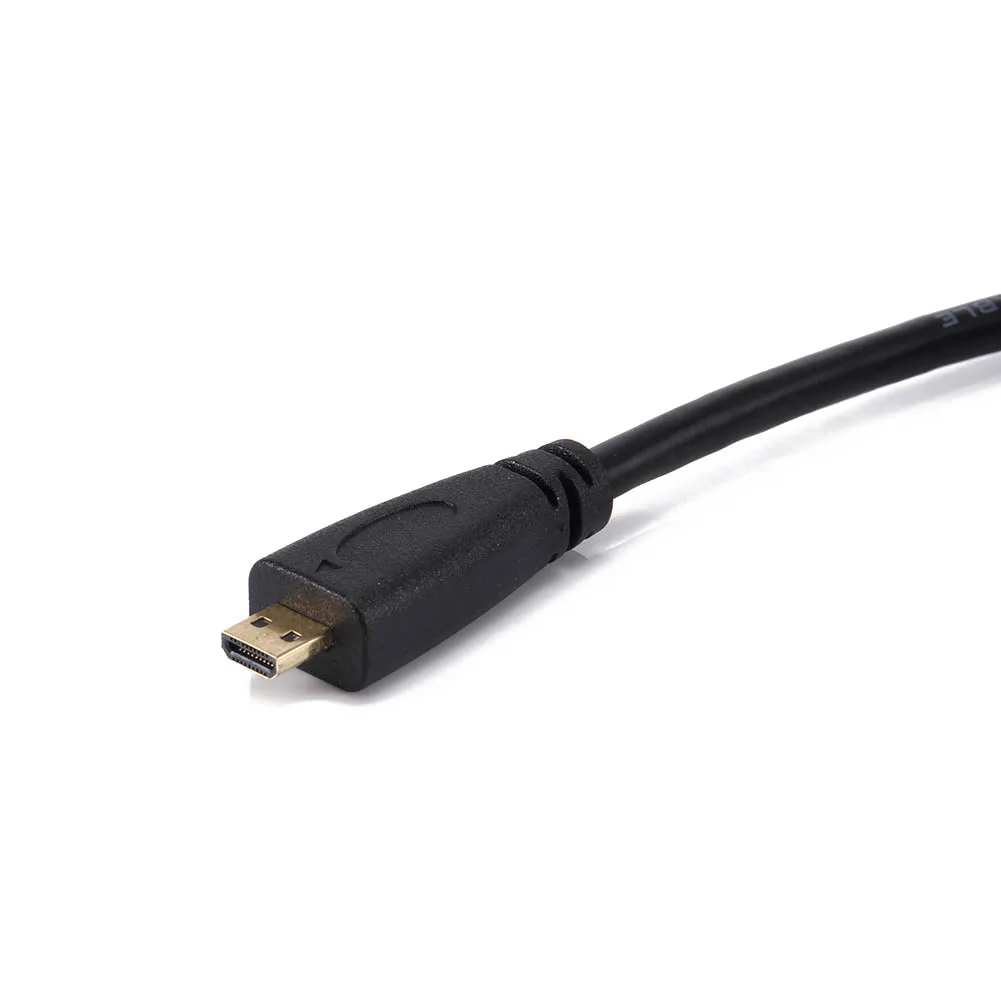 Новинка; Лидер продаж 0,3/1,8 м DVI к Micro HDMI адаптер кабель 24 + 1 шпильки разъем штекерным Кабели для телефона PC ТВ