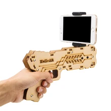 Portable Bluetooth AR Gun Augmented Reality Shooting Games DIY Toy Gun for Android iOS Phones