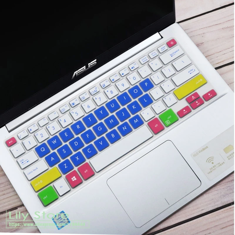 Клавиатура Защитная крышка для ноутбука 14 дюймов для ноутбука Asus Vivobook S14 X411Uf X411Ua X411 X411Un X411Ma X411N R421 - Цвет: candyblue