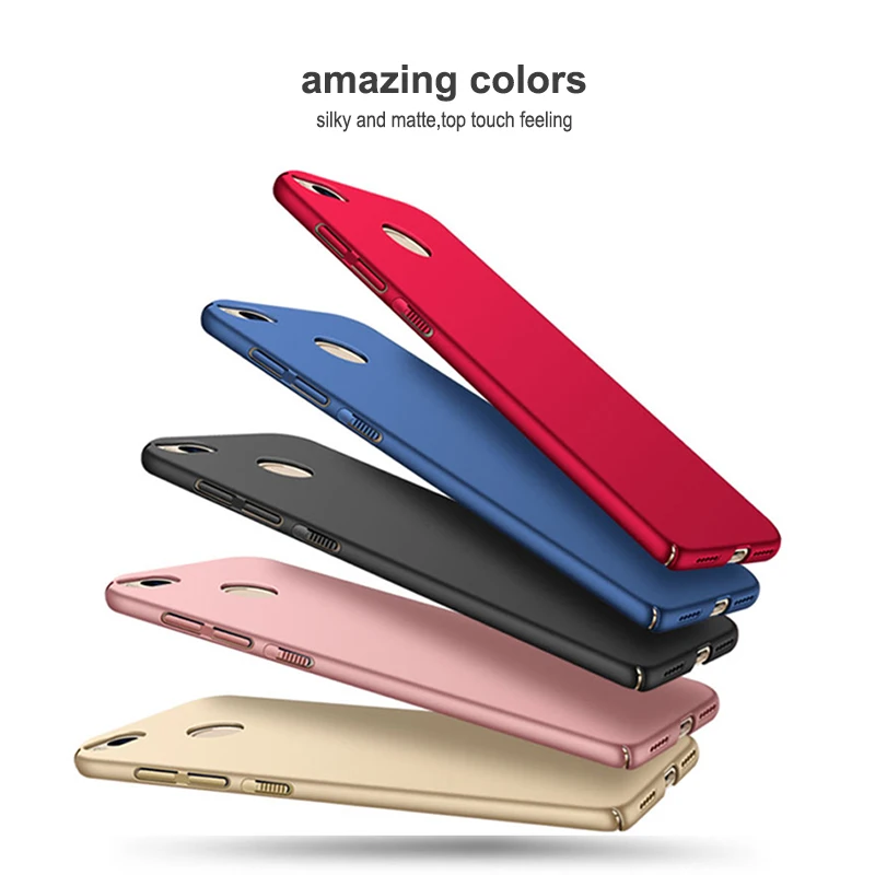 Matte Case for Xiaomi Redmi 4x Xiaomi Mi a1 Case Full Cover Luxury Hard