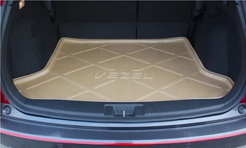 

Trunk Tray Liner Cargo Mat Floor Protector foot pad mats For Honda VEZEL 2014 2015 2016 2017 (Black,Beige)