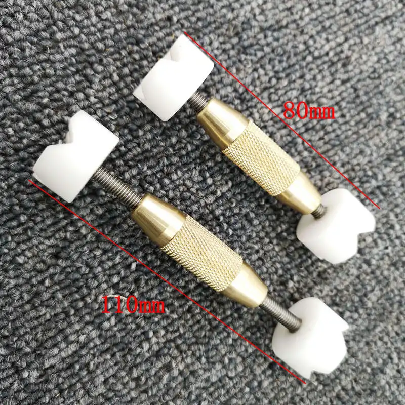 Guitar Repair Tools Refined brass de goma tornillo tuerca soporte  mantenimiento guitar body support unglue