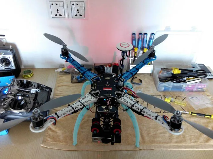 Quadcopter Kit Frame with Landing Gear suitable for DJI F450 S500 SK500