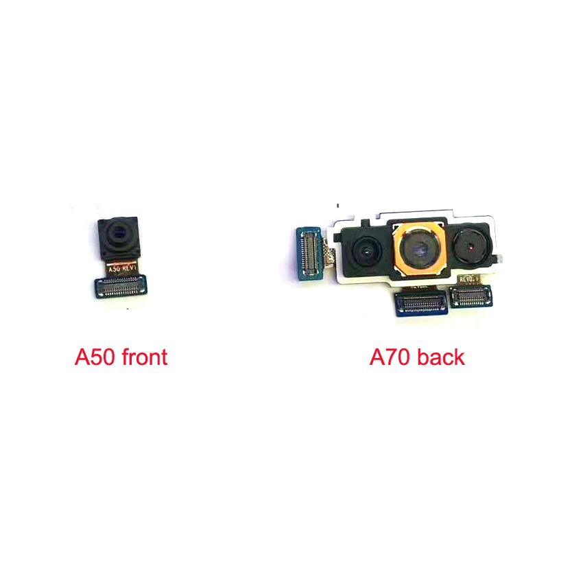 

Small Front Camera Flex For Samsung Galaxy A50 A505F A60 A605 A605F A70 A705 A705F Back Rear Big Main Camera Module Flex Cable