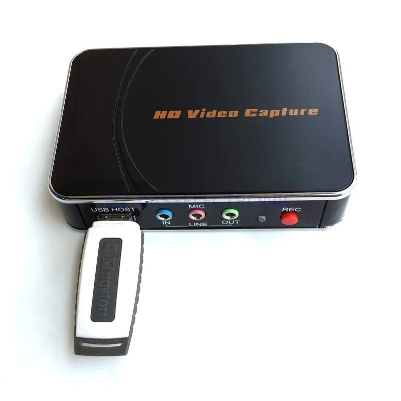 2017 Новый capturadora vhs преобразователь 1080P HDMI YPbPr к USB флэш диску для xbox one игровой