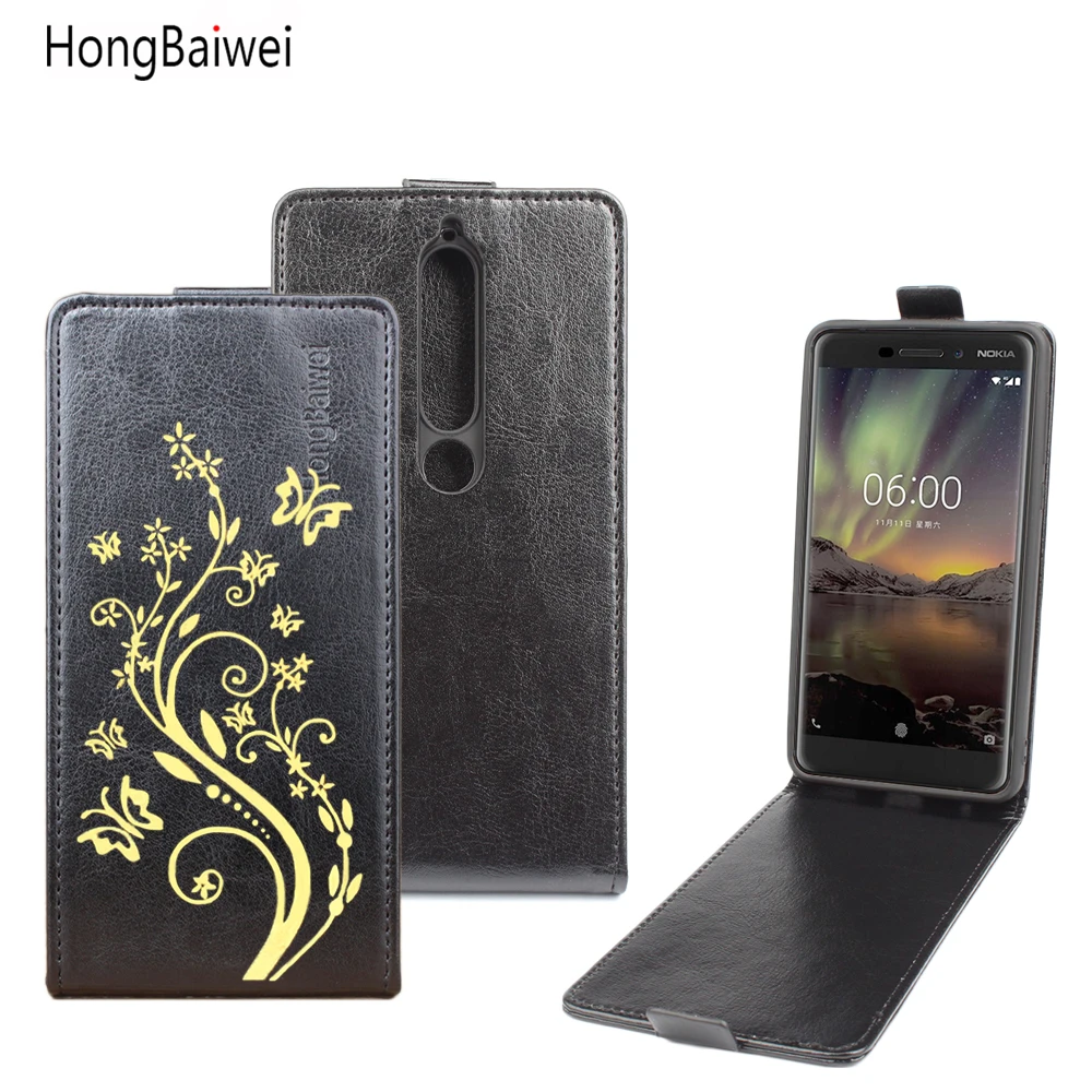 Кожаный чехол для Nokia 6 2018 TA-1068 TA-1050 TA-1043 TA-1045 1 флип-чехол TA 1068 1050 1043 1045 чехлы