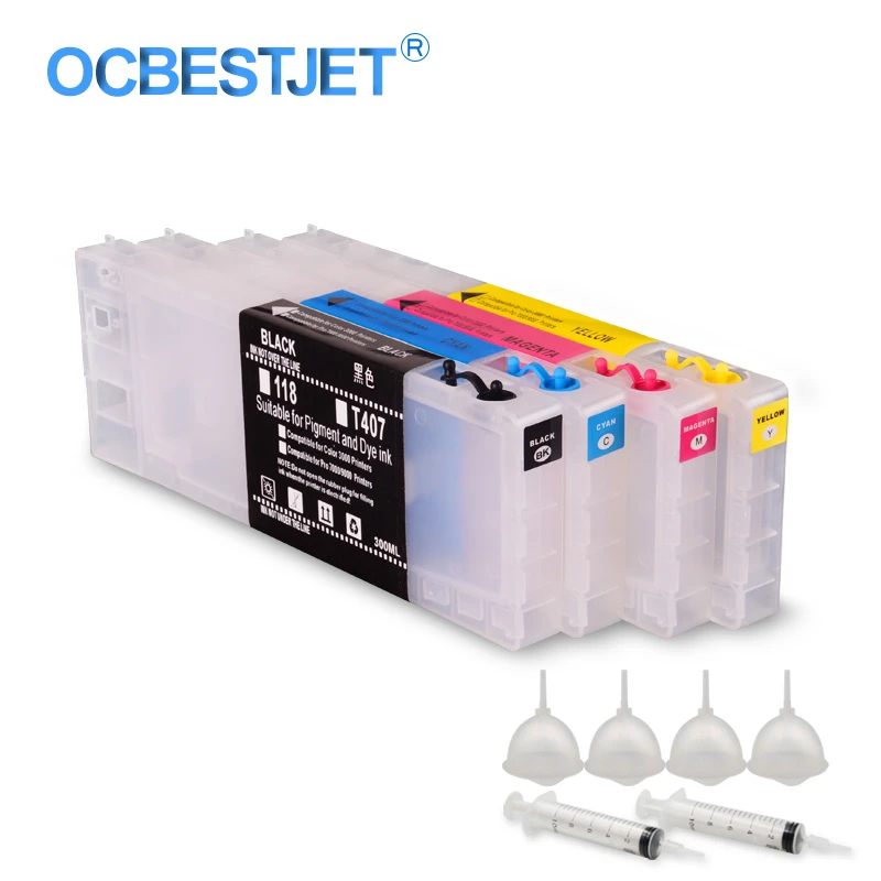 4colors Set T118 T130 T126 T122 S020130 S020122 Refillable Ink Cartridge For Epson Stylus Color 3000 Inkjet Printer 300ml Pc Ink Tank Cartridges Ink Cartridge Refill Epsonink Cartridge Original Aliexpress