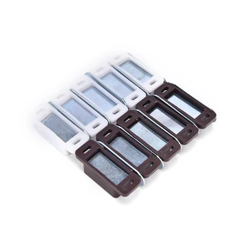 5Pcslot Catches Kitchen Cupboard Wardrobe Cabinet Latch Catch Wholesale Small Magnetic Door 2 Colors