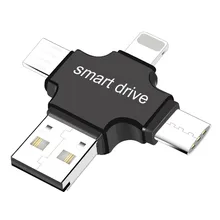 USB Flash Drive Micro OTG 64GB Pendrive 32GB for Iphone/Android/Type C Pen Drive 16GB USB Stick Flash Drive Card Reader USB 2.0