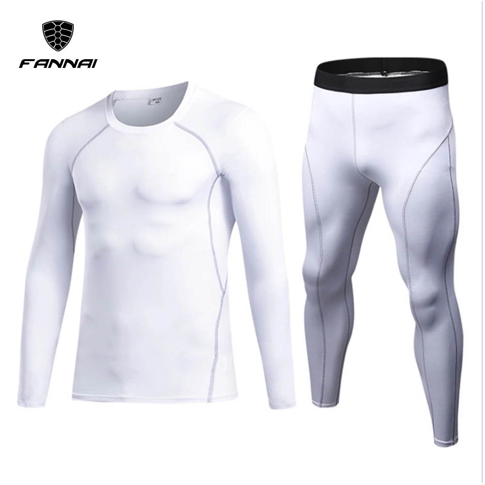 2018 Mens Suits LopeTops+Pant Fitness Gyms Men Compression Leggings Base Layers Top Tees Shirts Sets Long Sleeve Suits 2 Pieces 2018 Mens Suits LopeTops+Pant Fitness Gyms Men Compression Leggings Base Layers Top Tees Shirts Sets Long Sleeve Suits 2 Pieces