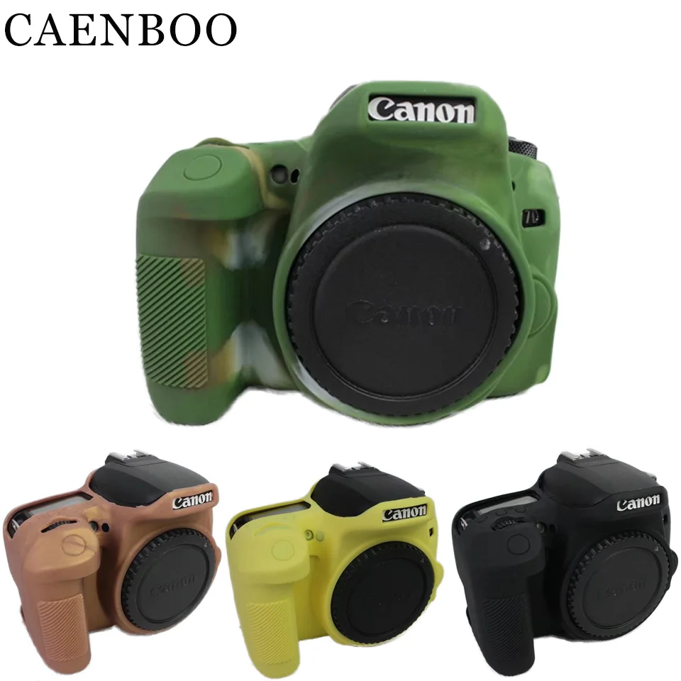 CAENBOO Camera Bag Soft Silicone Rubber Camera Bag For Canon 77D