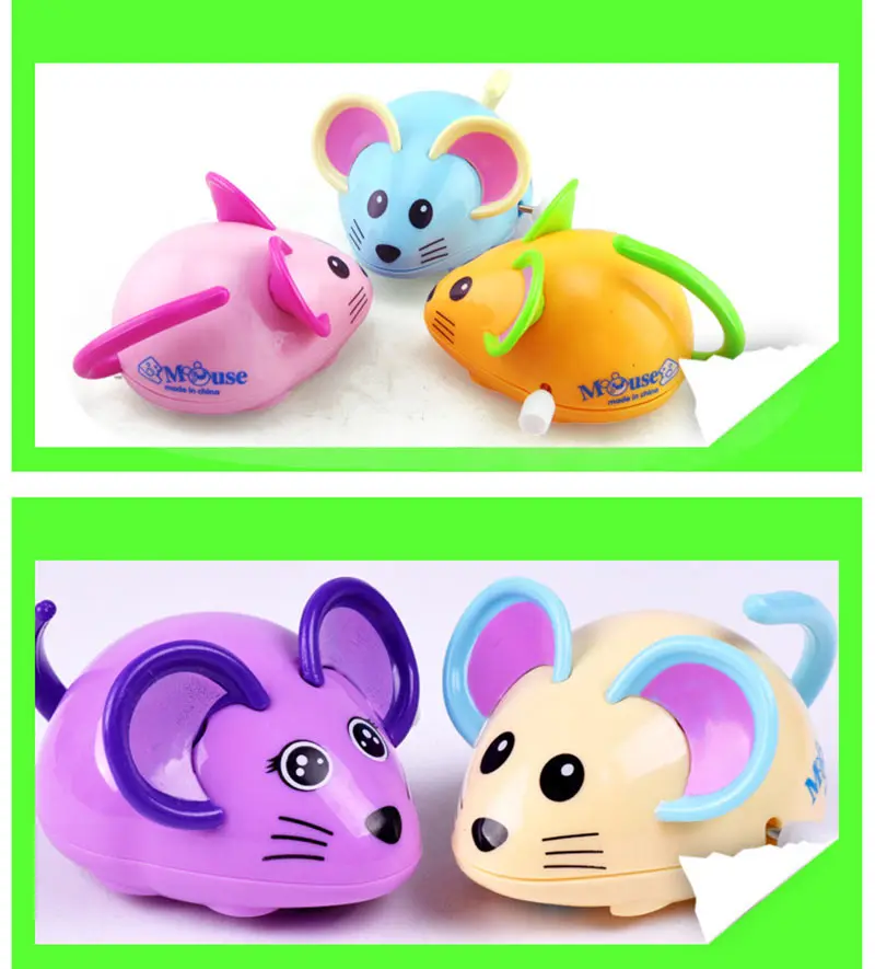 1Pc Creative Educational Clockwork Toy Cartoon Cute  Animal Kids Children Toy Mini Birthday Surprises Gifts Random Color Baby (16)