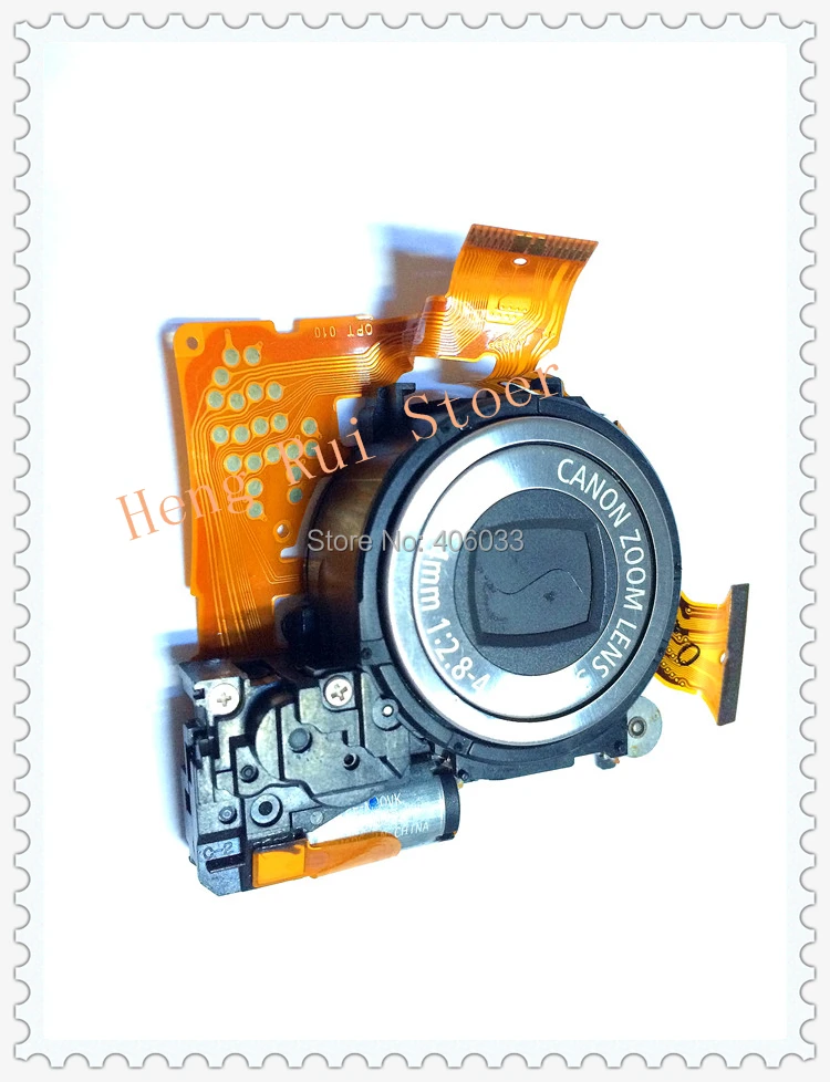 FREE SHIPPING! Digital Camera Replacement Repair Parts For CANON IXUS55 SD450 IXY60 PC1158 Lens