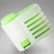 2 шт. практические ABS пластик нержавеющая сталь Весна 5 слоев DIY торт резак для хлеба уравнитель