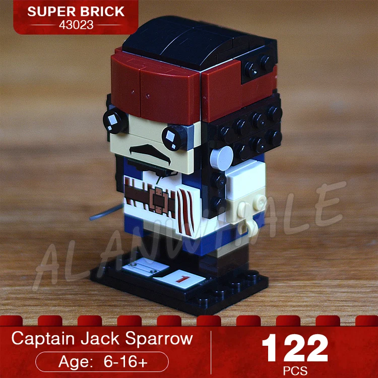 12 видов BrickHeadz фигурки супергероев Капитан Америка Железный человек Халк Ллойд Робин Чудо-Женщина модель строительные блоки игрушки