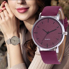 Унисекс модные повседневные женские часы мужские кожаный браслет кварцевые наручные часы модные классические часы