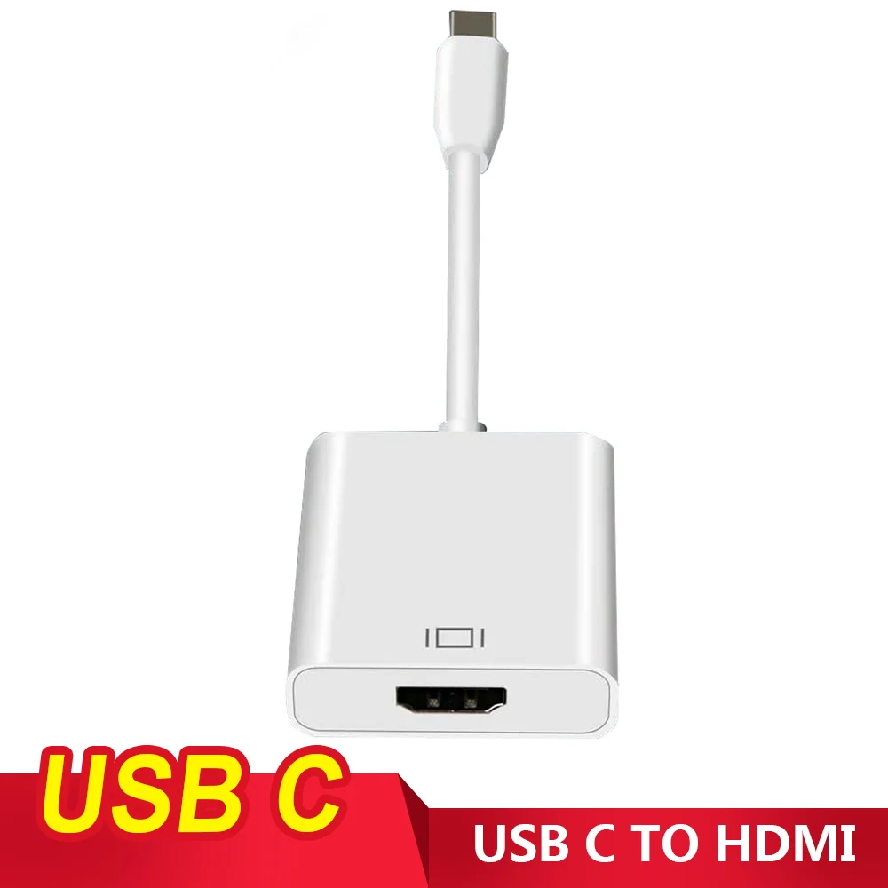 

USB C 3.1 Type C to Mini DisplayPort DP Adapter Support 4K Male to Female HDTV Converter Cable for Apple Macbook Projector