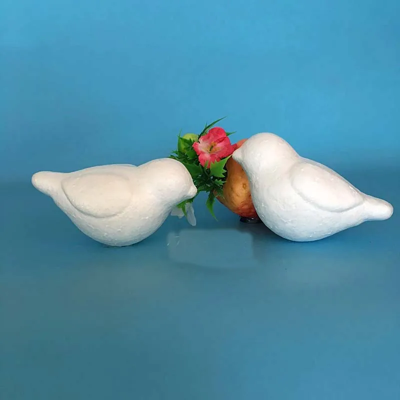 

9.8cm/30pcs Foam Solid Bird, Polystyrene Balls Styrofoam Fake Bird,DIY Craft Kids Toy Gift ,Christmas Birthday Party Decorations